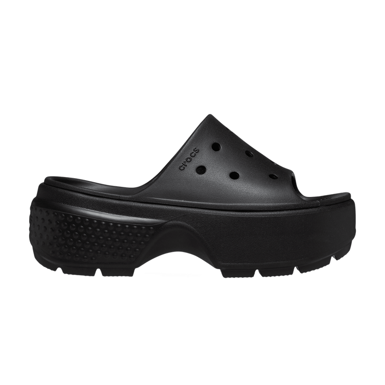 Crocs Stomp Slide 'Black' — Black
