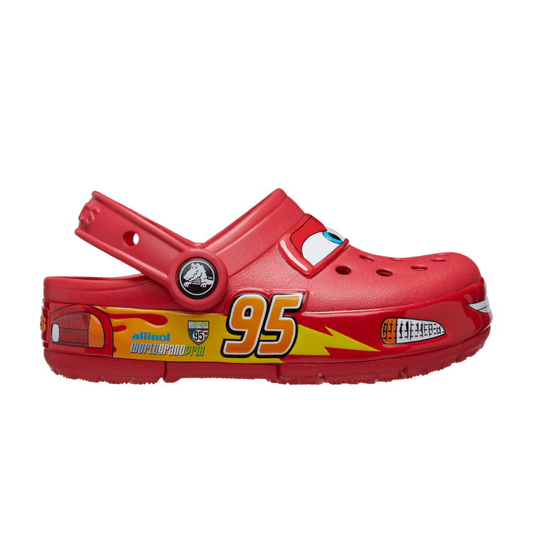 Cars x Crocs Classic Clog Kids 'Lightning McQueen' — Red