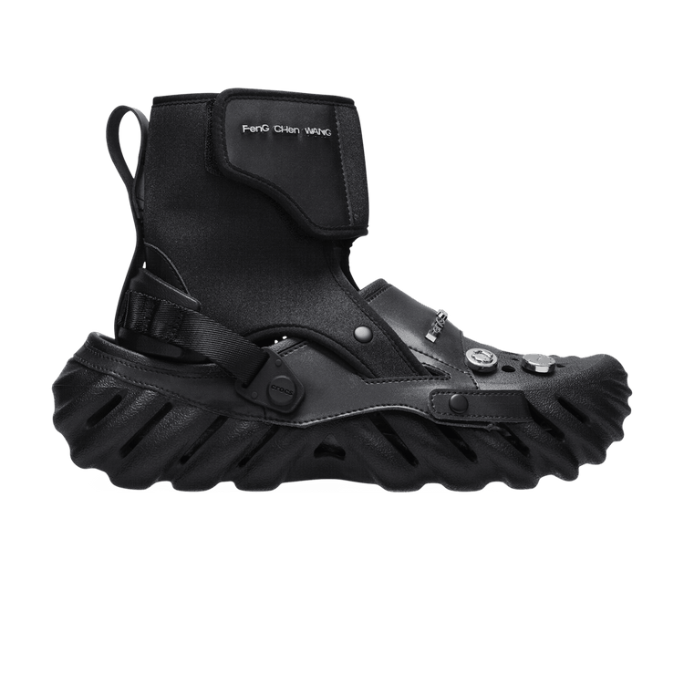 Feng Chen Wang x Crocs Echo Clog 'Multi-Wear' — Black/Black