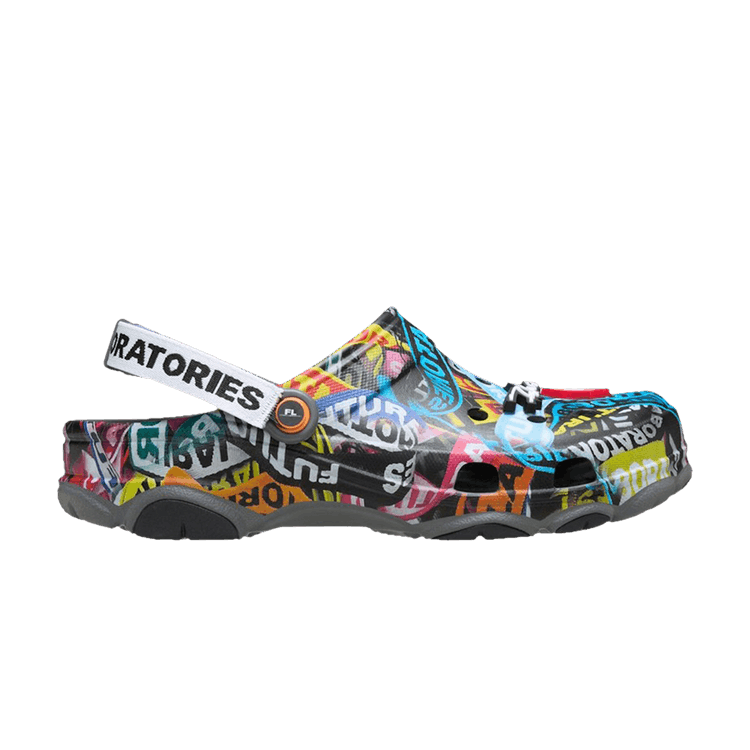 Futura Laboratories x Crocs All-Terrain Clog 'Flanyard' — Multi