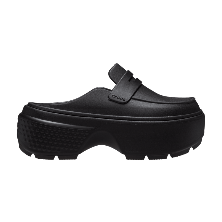 Crocs Stomp Loafer 'Black' — Black/Black