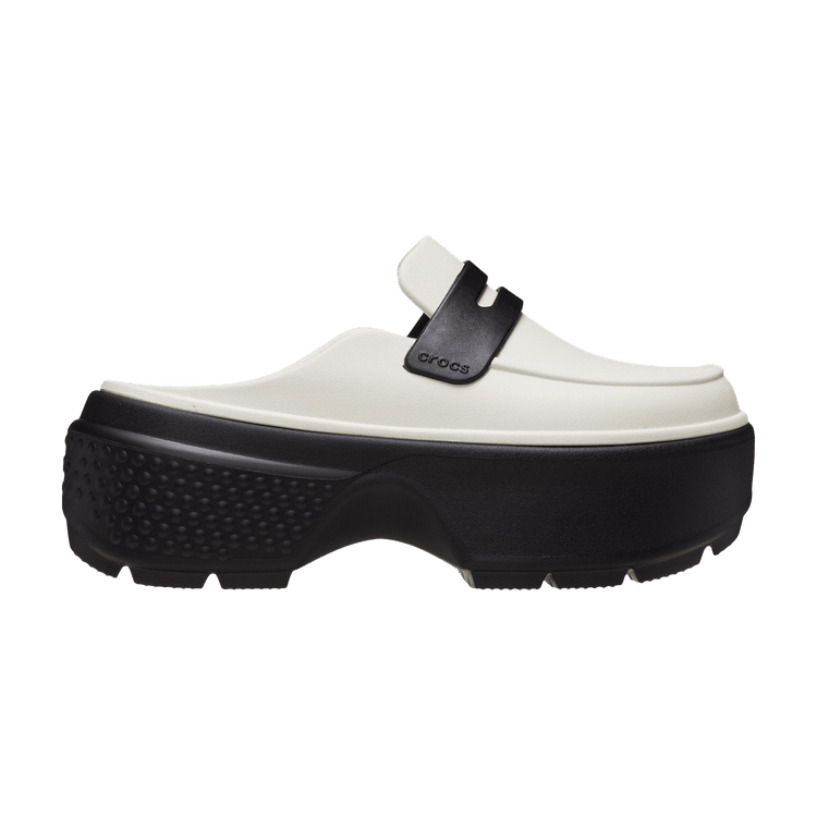 Crocs Stomp Loafer 'Linen Black' — Linen/Black