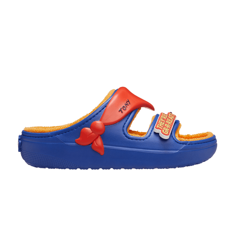 Frosted Flakes x Crocs Cozzzy Sandal 'Tony the Tiger' — Blue/Multi