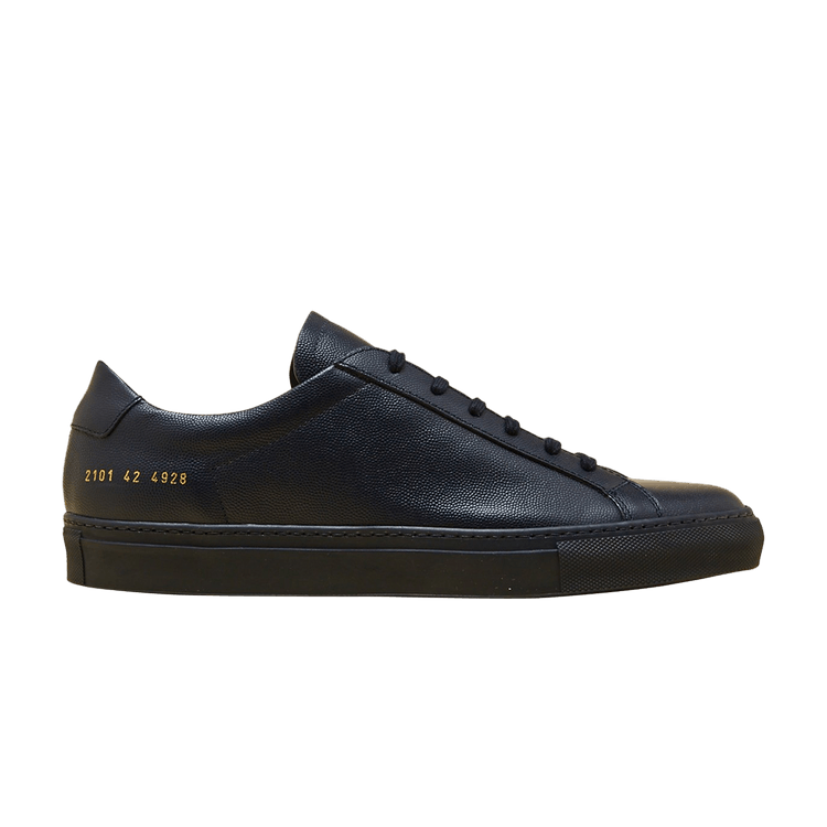 Common Projects Original Achilles Low Premium 'Navy' — Navy