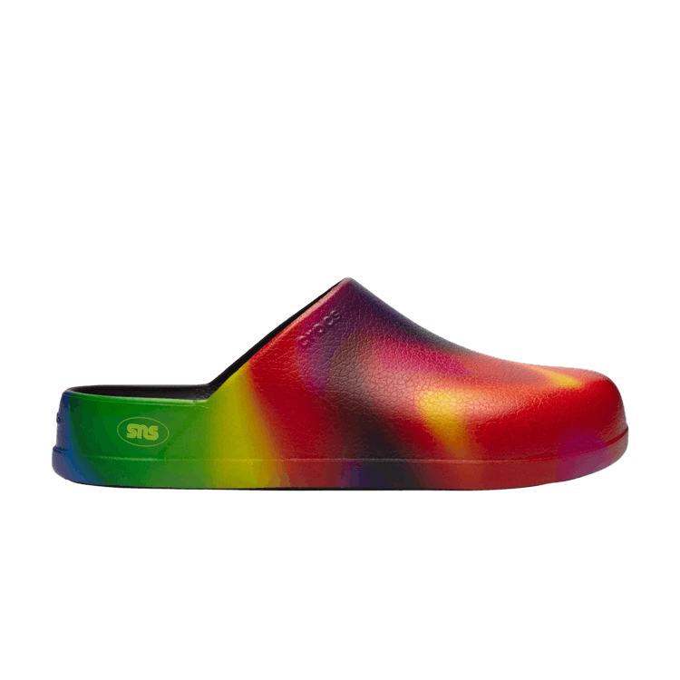 Sneakersnstuff x Crocs Dylan Clog 'Swedish Heat' — Neon Green