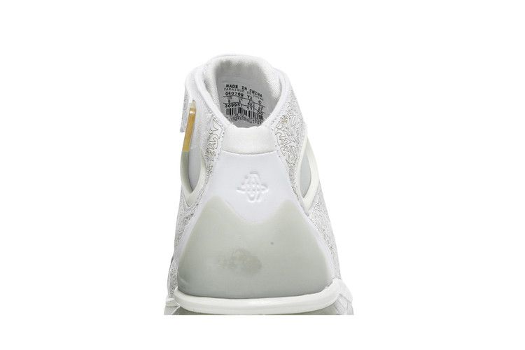 Nike Air Zoom Huarache 2K4 KB 'Kobe Laser' — White/White-Metallic Silver-Metallic Gold