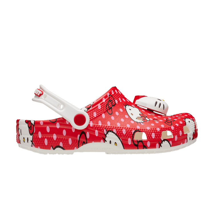 Hello Kitty x Crocs Classic Clog 'Red Polka Dots' — Multi
