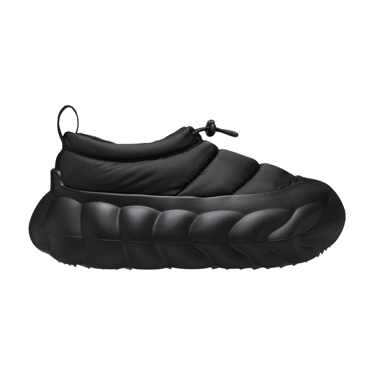 Crocs Overpuff Shorty 'Black' — Black/Black