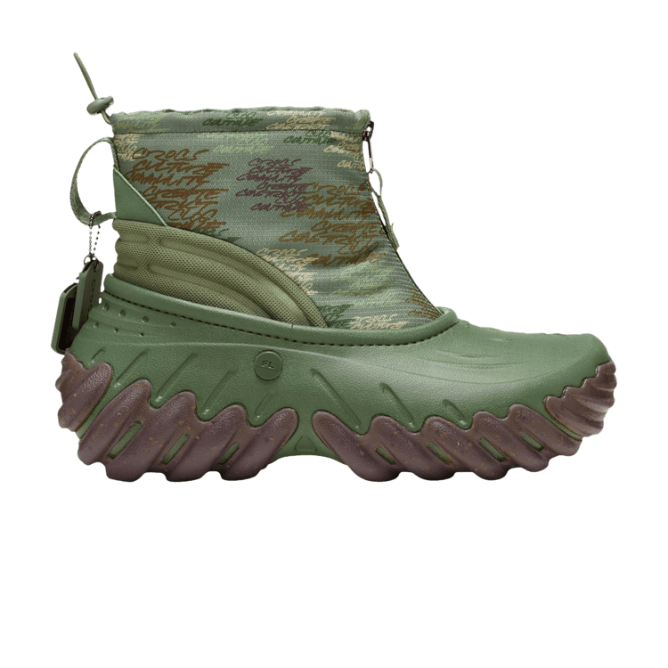 Futura Laboratories x Crocs Echo Boot 'Army Green' — Army Green