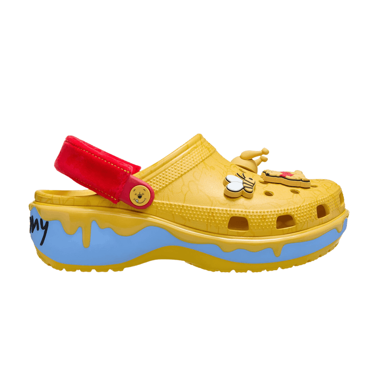 Disney x Crocs Wmns Classic Platform Clog 'Winnie The Pooh' — Yellow