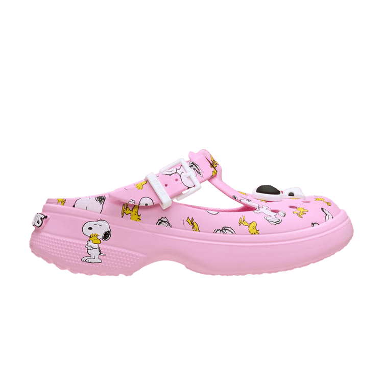Peanuts x Crocs Mary Jane Clog 'Pink' — Pink