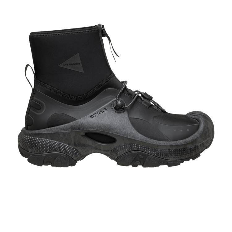 END. x and wander x Crocs Trail Break 2 High 'Black' — Black