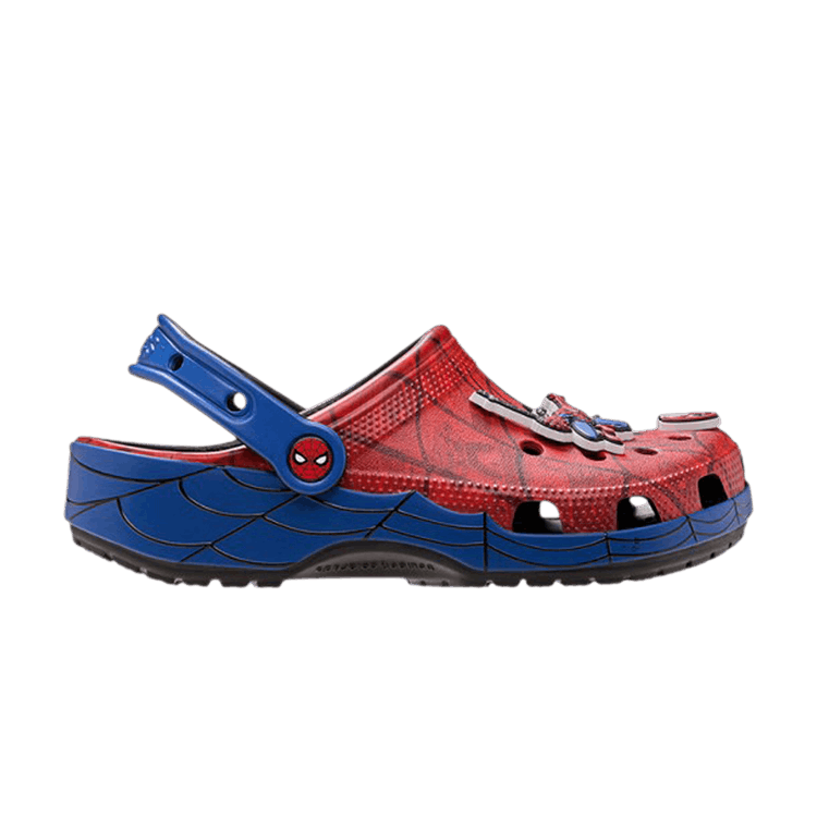 Marvel x Crocs Web Calssic Clog K 'Spiderman' — Red/Blue-Multi