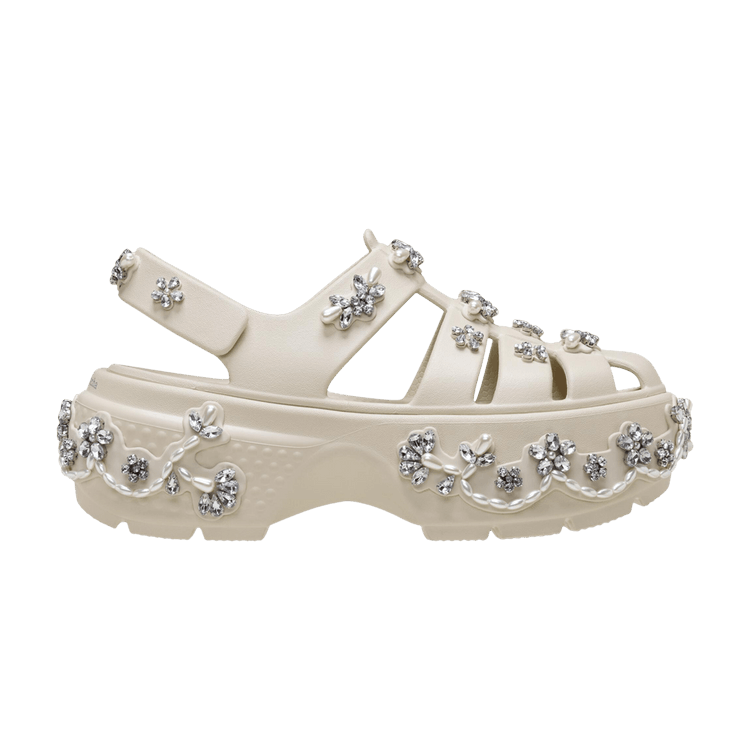 Simone Rocha x Crocs Stomp Fisherman Sandal 'Stucco' — Stucco