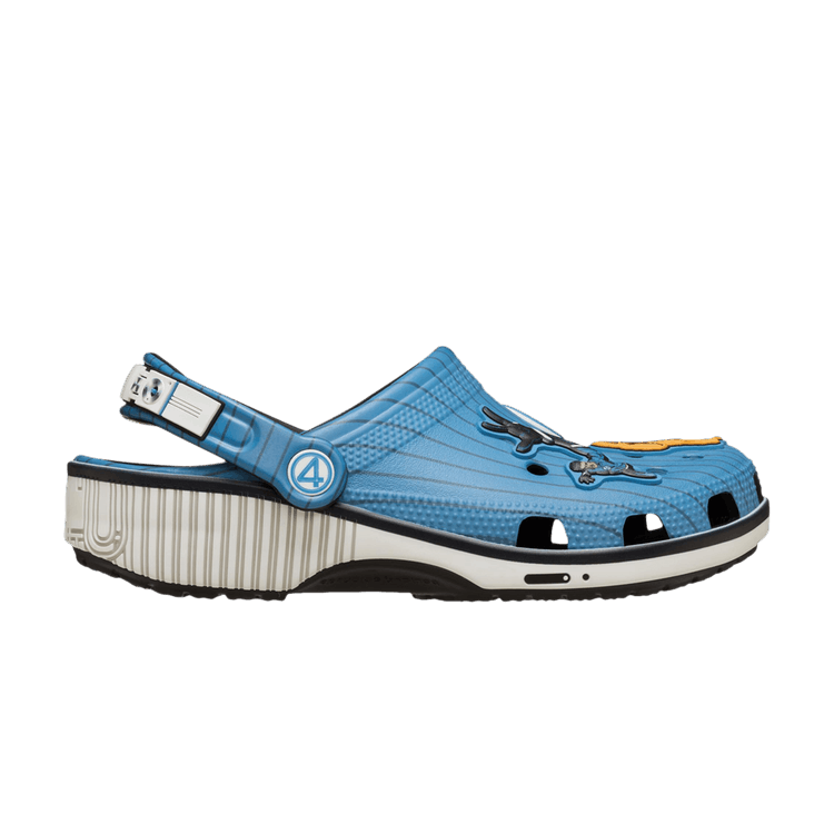 Marvel x Crocs Classic Clog 'Fantastic Four' — Blue/White