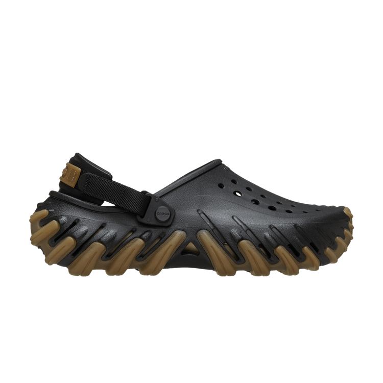 Crocs Echo Clog 'Black Gum' — Black