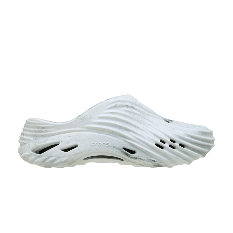 Crocs Echo Wave 'Marbled - Black White' — Black/White