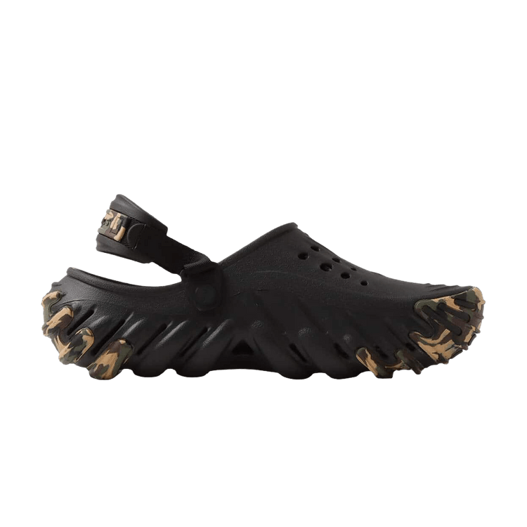 Crocs Echo RO Clog 'Camo - Black Multi-Color' — Black/Multi