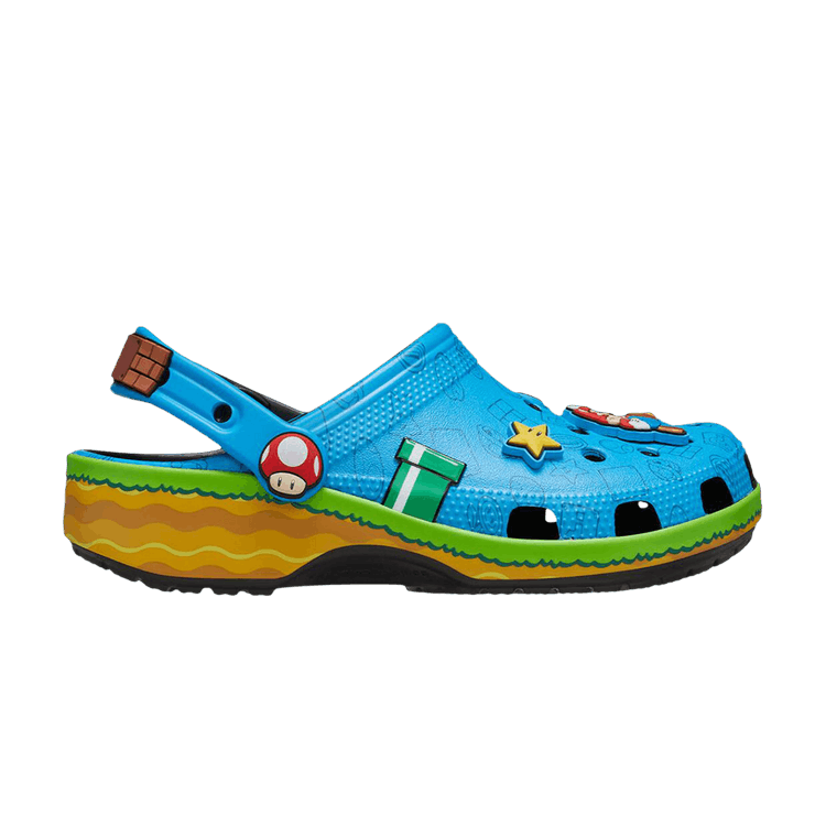 Super Mario x Crocs Classic Clog 'Blue' — Multi