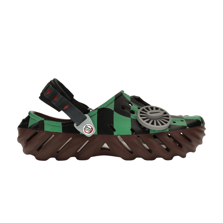 Demon Slayer x Crocs Echo Clog 'Tanjiro — Green/Brown