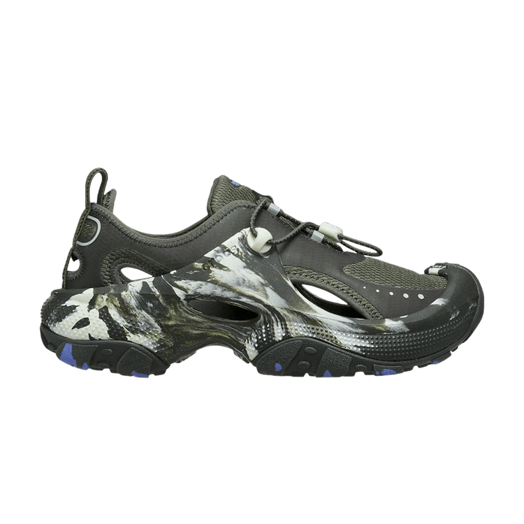 Brain Dead x Crocs Trailbreak 2 'Multi' — Multicolor (Marbled Green With Bright Blue Flecks)