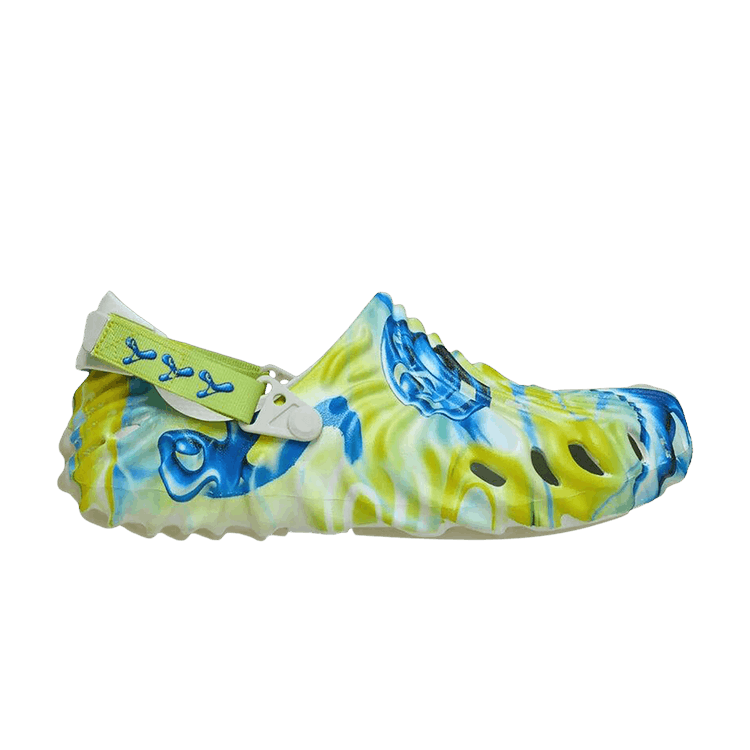 Salehe Bembury x Kenny Scharf x Crocs Pollex Clog 'Art Friends THumbs Up Good Job' — Multi-Color