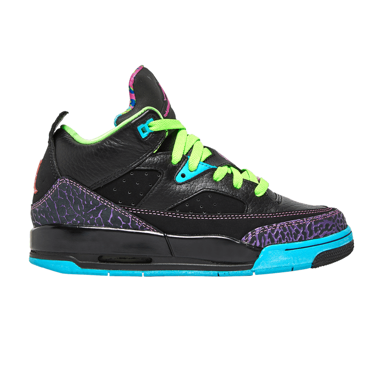 Air Jordan Son of Mars Low GS — Black/Club Pink-Gamma Blue-Court Purple