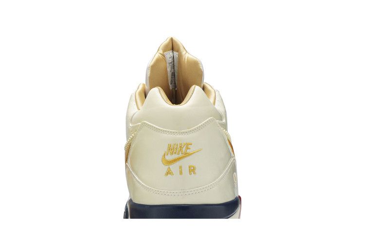 Nike Air Force 180 'Finishline 25Th Anniversary' — White.Metallic Gold-Varsity Red-Midnight Navy
