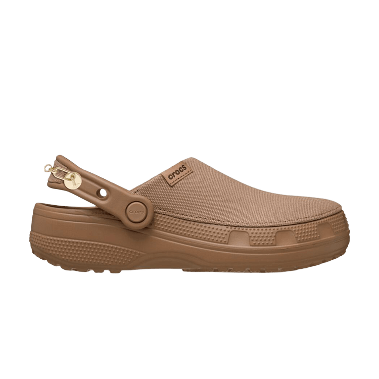 Crocs Wmns Crafted Flower Chain Clog 'Milk Chocolate' — Milk Chocolate