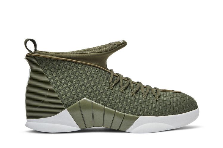PSNY x Air Jordan 15 Retro 'Medium Olive' — Medium Olive/Medium Olive/Sail