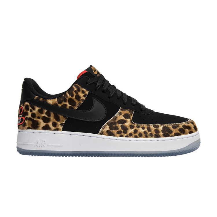 Saner x Nike Air Force 1 'Jaguar' — Black/Black-Multi-Color