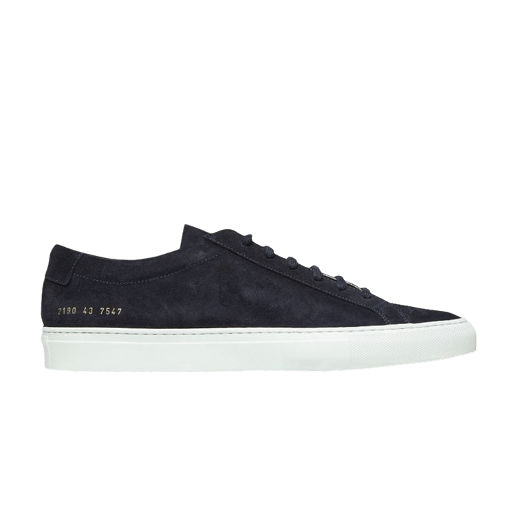 Common Projects Achilles Low 'Black' — Black/Black/White
