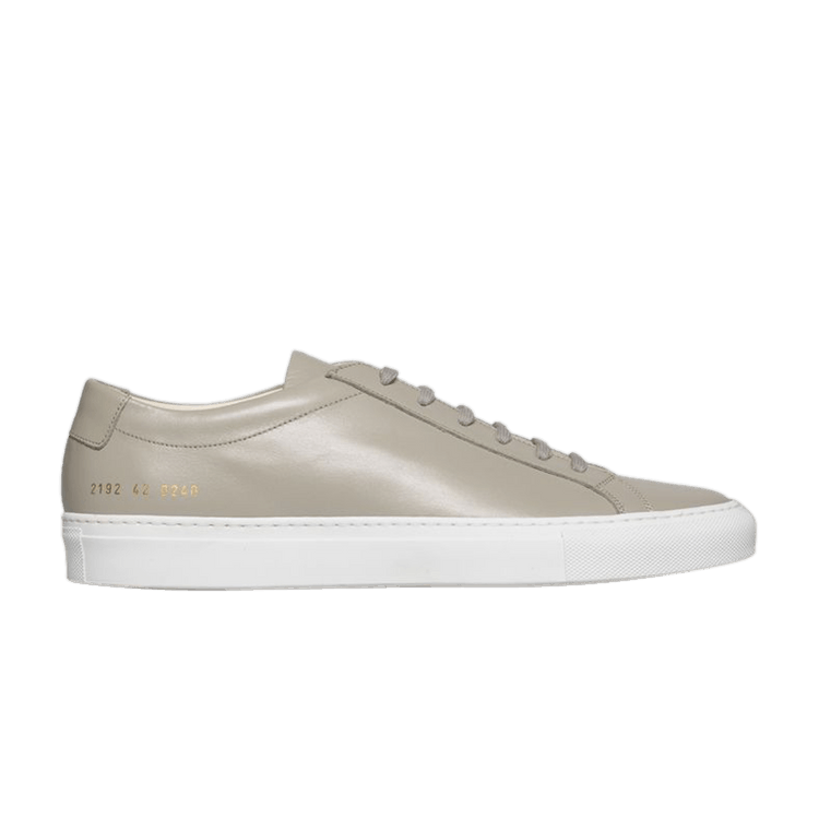 Common Projects Achilles Low 'Taupe' — Taupe/White