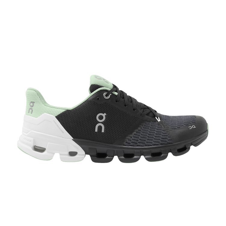 ON Wmns Cloudflyer 'Black White' — Black/White