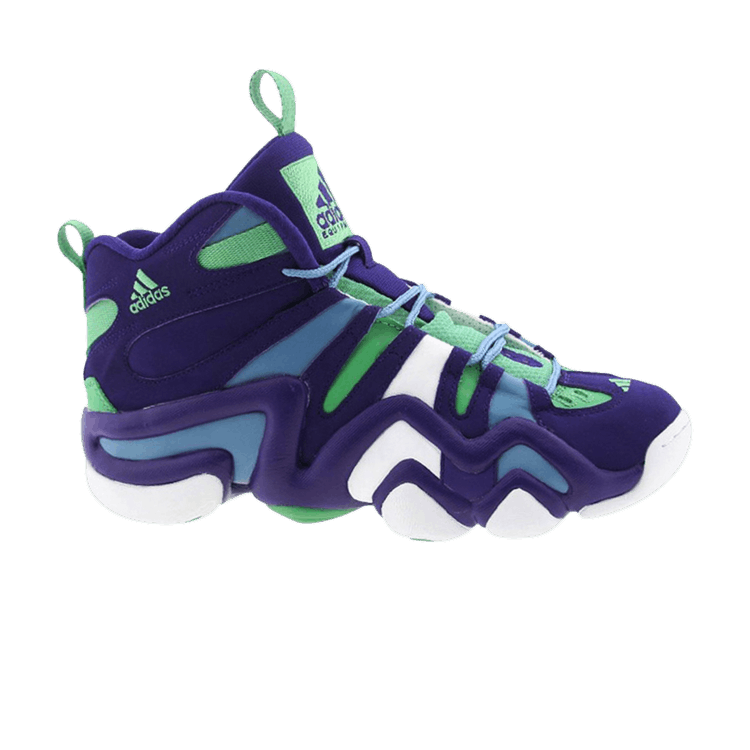 Adidas Crazy 8 'Draft Day Hornets' — Purple/Running White/Powder Blue