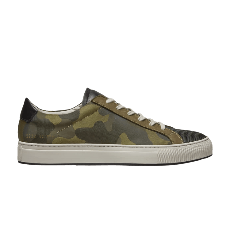 Common Projects Achilles Low 'Army Camo' — Camo/Army Green