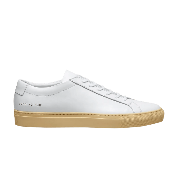 Common Projects Achilles Low Vintage Sole 'White' — White