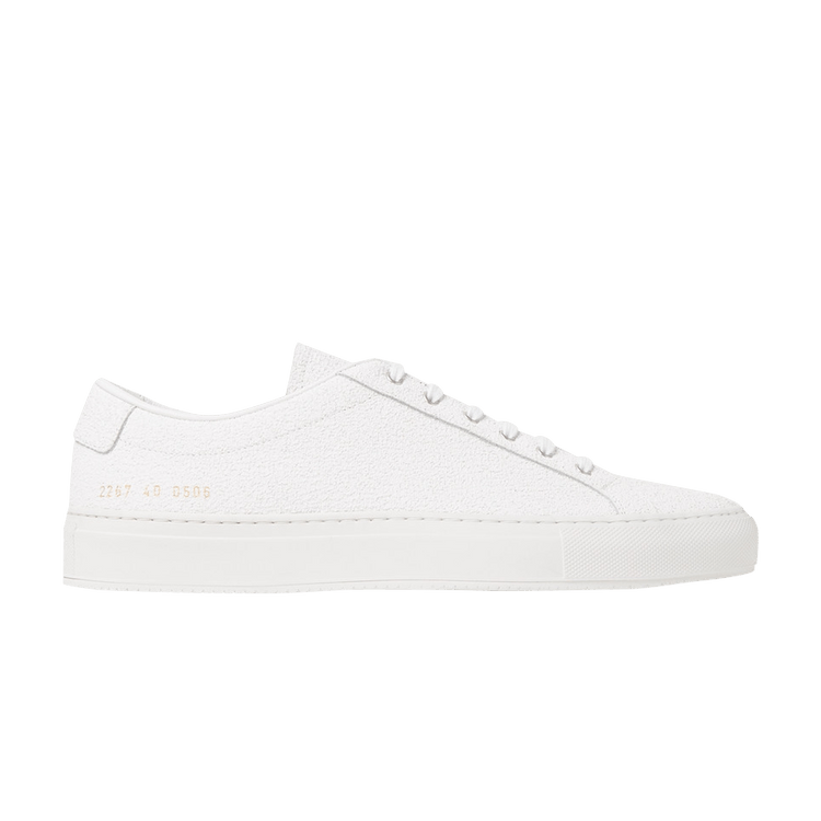Common Projects Achilles Premium 'White Suede' — White