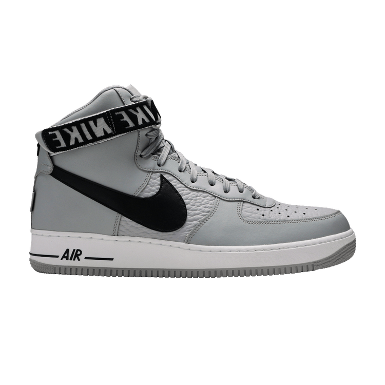Nike Air Force 1 High 'Statement Game' — Flat Silver/Black-White