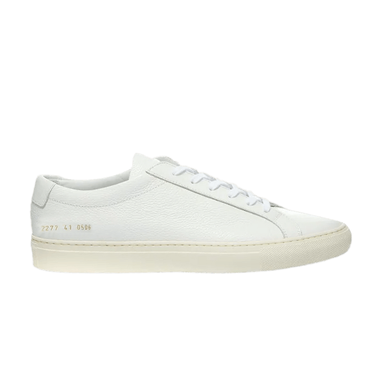 Common Projects Achilles Pebbled Low 'White' — White