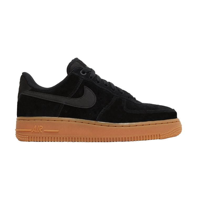 Nike Wmns Air Force 1 Low 'Black Gum' — Black/Gum Medium Brown-Ivory-Black