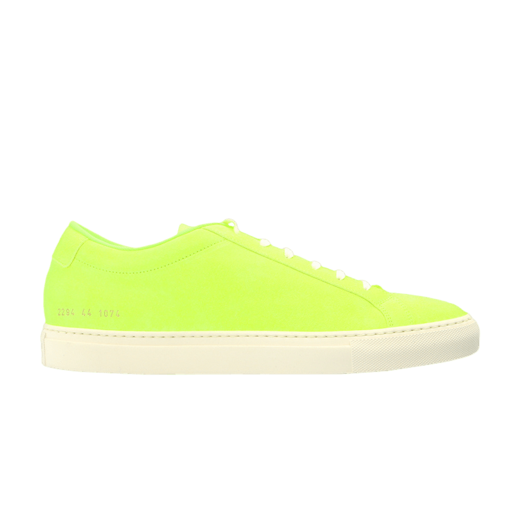 Common Projects Achilles Low 'Fluo Yellow' — Fluo Yellow