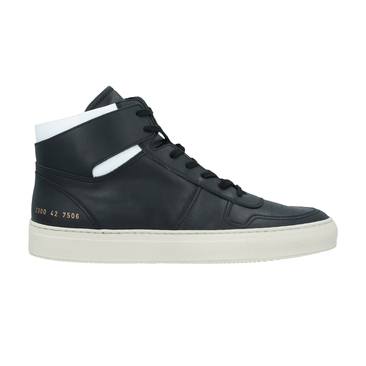 Common Projects BBall High 'Black White' — Black/White