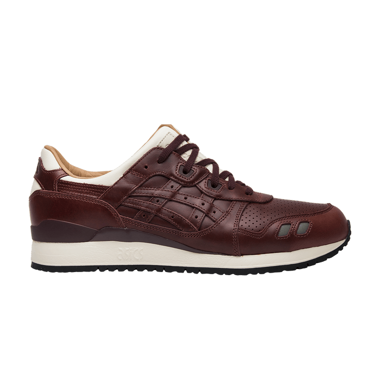 Packer Shoes x J.Crew x ASICS Gel Lyte 3 '1907 Collection Oxblood' — Oxblood
