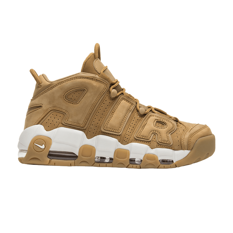 Nike Air More Uptempo Premium 'Wheat' — Flax/Flax-Gum Light Brown