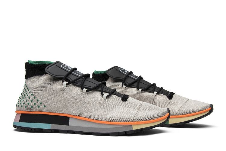 Alexander Wang x adidas AW Run Mid 'Grey' — Light Solid Grey/Core Black/Solar Orange