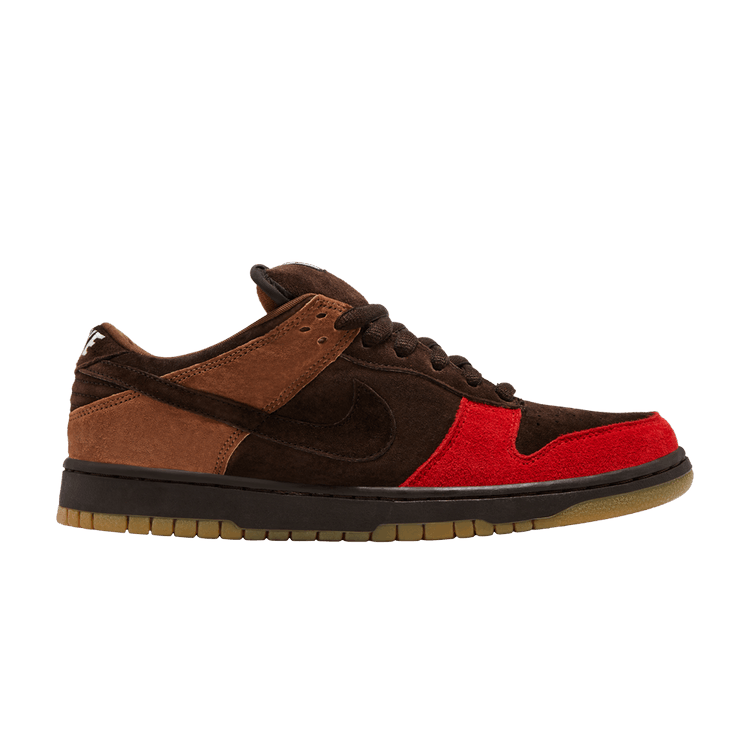 Nike Dunk Low Pro SB 'Bison' — Dark Cinder/Bison-Sport Red