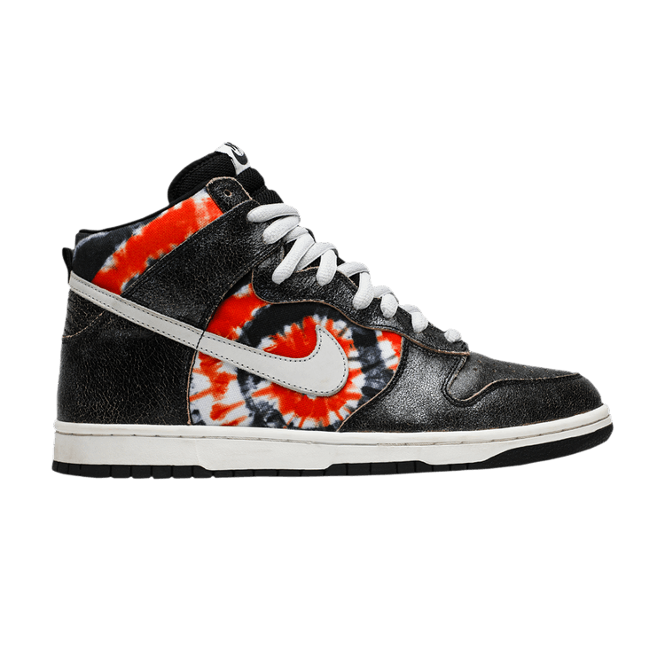 HUF x Nike Dunk High Pro SB 'Tie-Dye' — White/Neutral Grey-Black