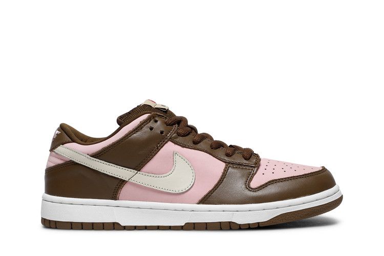 Stüssy x Nike Dunk Low Pro SB 'Cherry' — Dark Khaki/Shy Pink-Vanilla (2)