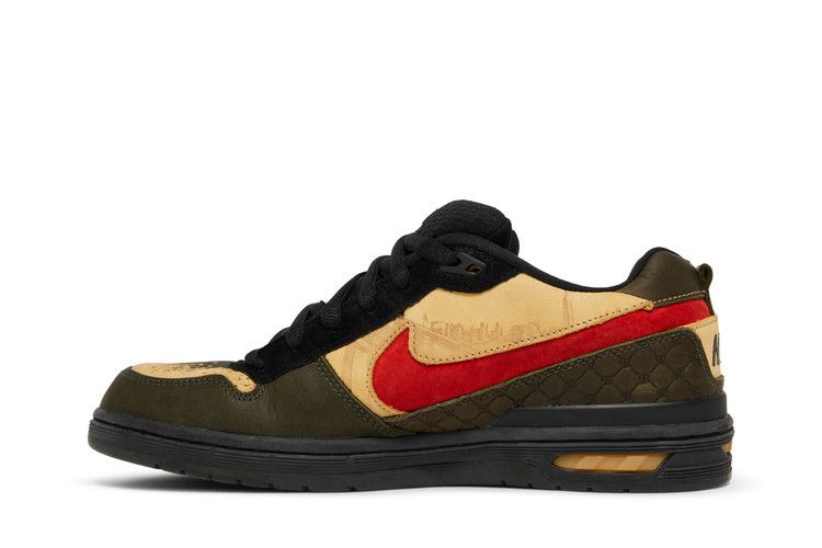 Nike Paul Rodriguez Zoom Air Elite 'Stash' — Honey Wheat/Pimento/Deep Green